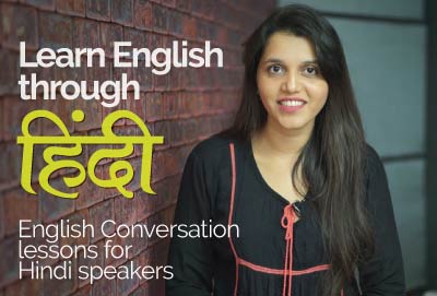 English speaking course - Learn English through Hindi